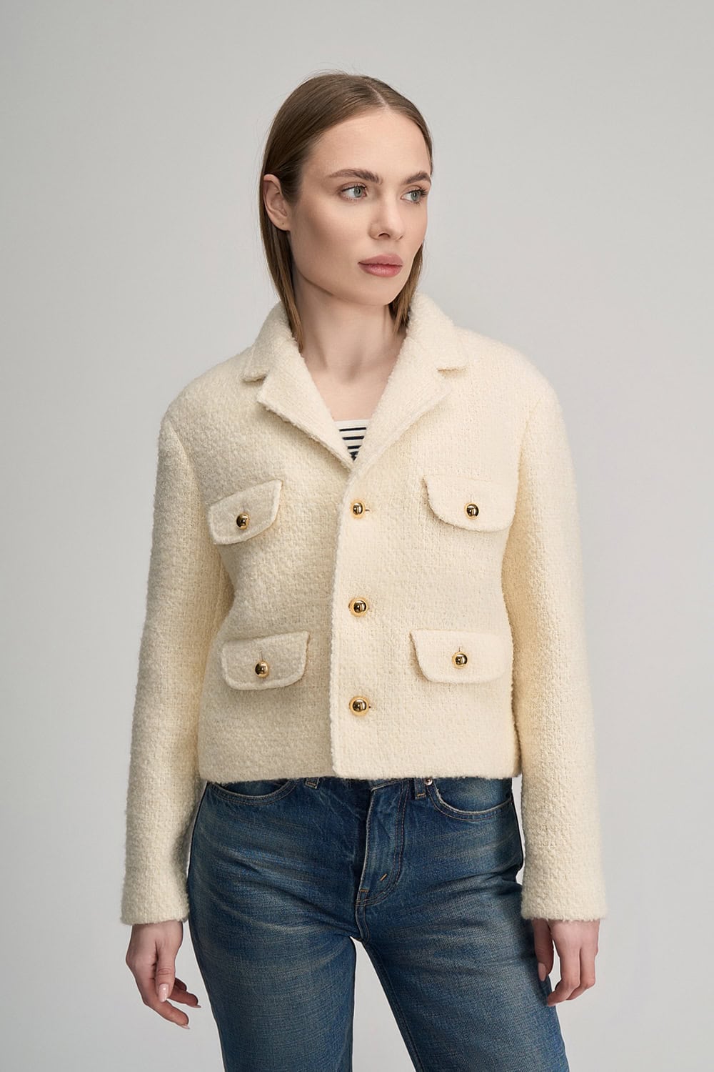 Celine - Boule blouson in soft leather | Exclusive Designer