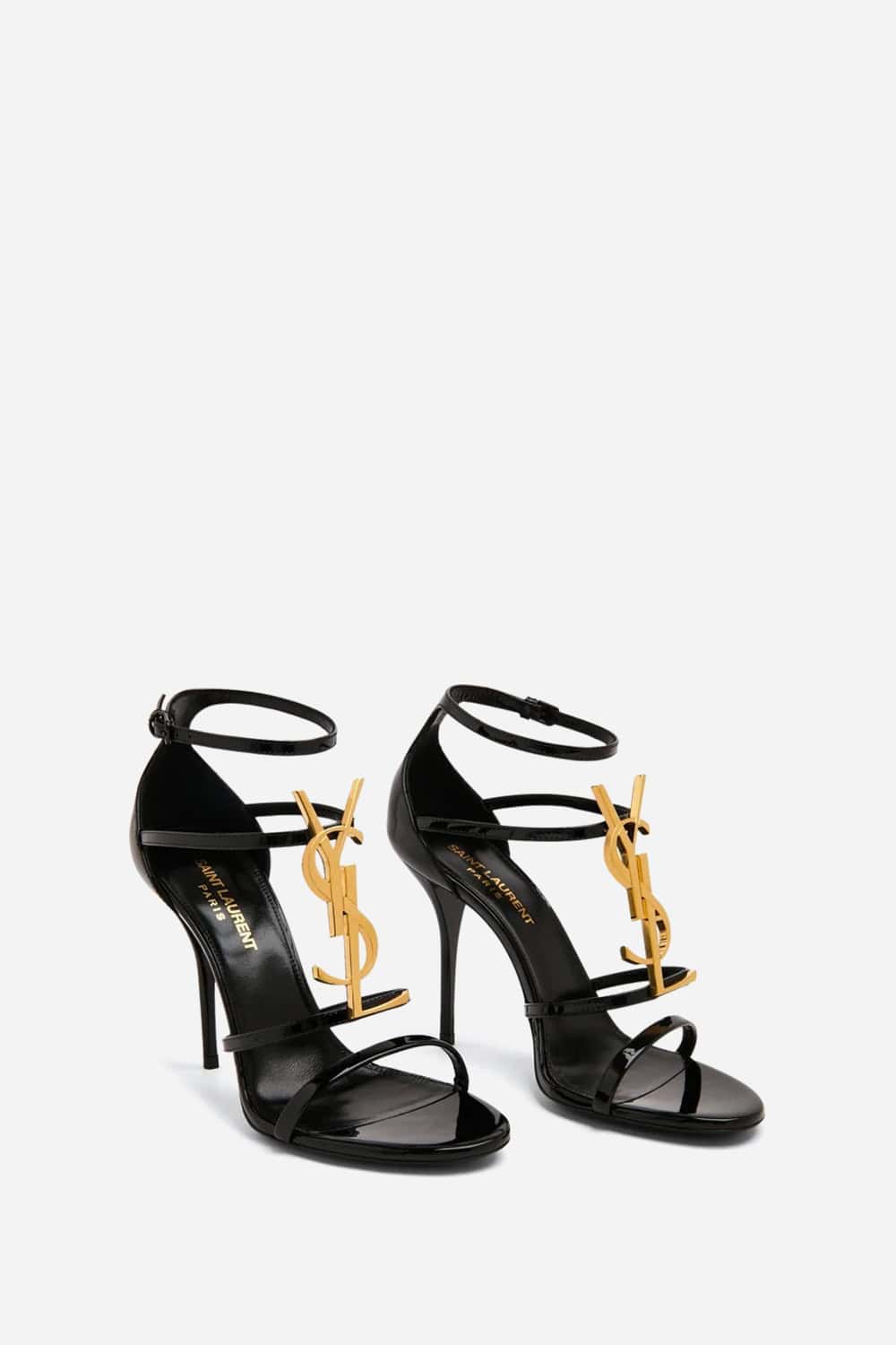 Saint Laurent Cassandra sandals in patent leather Exclusive