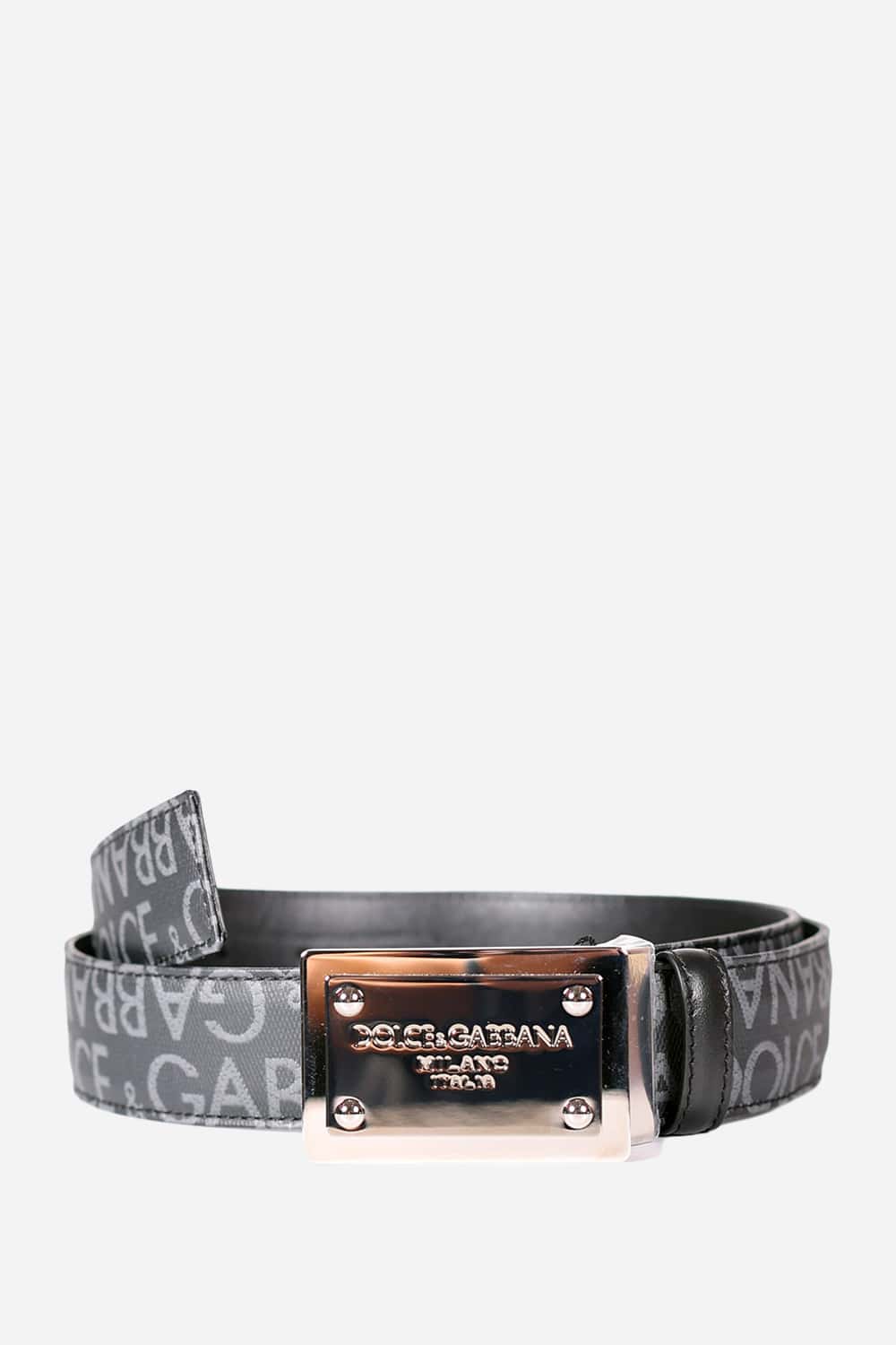 DolceGabbana – Logo-plaque belt (16572) | Exclusive Designer Collections –  Fashion Porto, image size:1000x1500