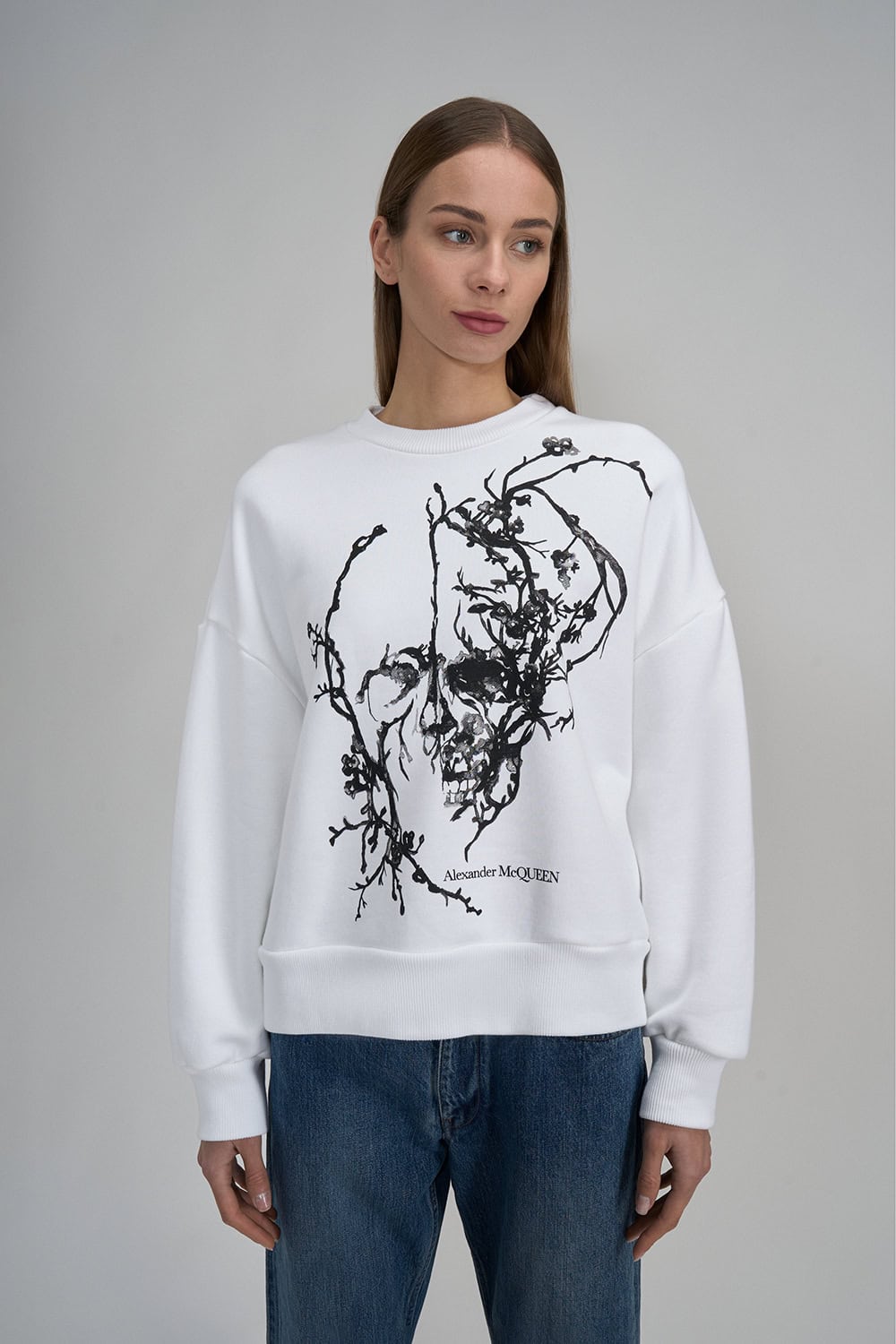 Alexander McQueen Skull graphic print sweatshirt Exclusive