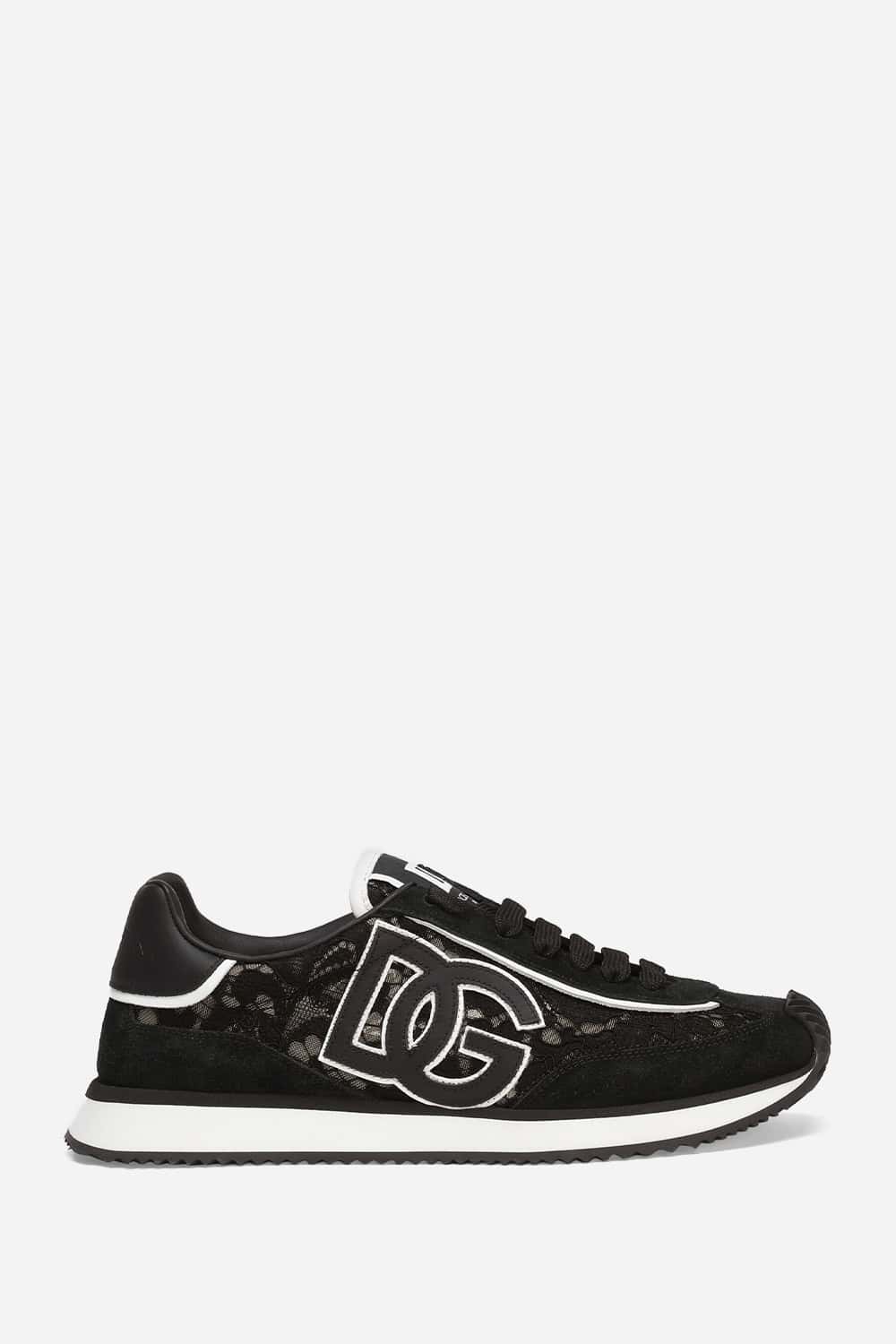 Dolce&Gabbana - Black sneakers with logo | Exclusive